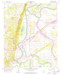 Download a high-resolution, GPS-compatible USGS topo map for Madison, AR (1977 edition)