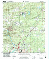 Download a high-resolution, GPS-compatible USGS topo map for Malvern North, AR (2002 edition)