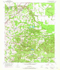 1952 Map of Texarkana, AR, 1971 Print