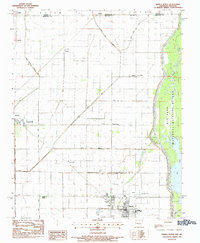 Download a high-resolution, GPS-compatible USGS topo map for Manila North, AR (1984 edition)