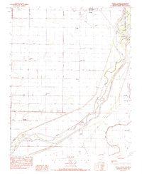 preview thumbnail of historical topo map of Mississippi County, AR in 1983