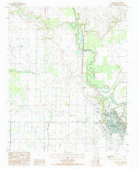 Download a high-resolution, GPS-compatible USGS topo map for Marianna, AR (1985 edition)