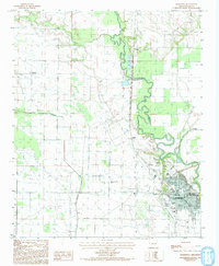 Download a high-resolution, GPS-compatible USGS topo map for Marianna, AR (1993 edition)