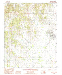 Download a high-resolution, GPS-compatible USGS topo map for Marmaduke, AR (1984 edition)
