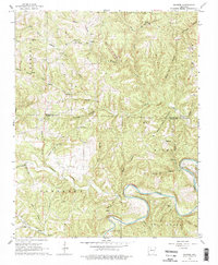 Download a high-resolution, GPS-compatible USGS topo map for Maumee, AR (1978 edition)