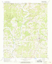 Download a high-resolution, GPS-compatible USGS topo map for Maynard, AR (1969 edition)