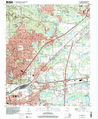 Download a high-resolution, GPS-compatible USGS topo map for Mc Almont, AR (2000 edition)
