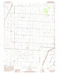 preview thumbnail of historical topo map of Poinsett County, AR in 1983