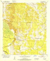 Download a high-resolution, GPS-compatible USGS topo map for Mc Nab, AR (1952 edition)
