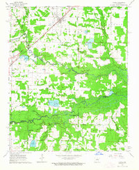 Download a high-resolution, GPS-compatible USGS topo map for Mc Rae, AR (1964 edition)
