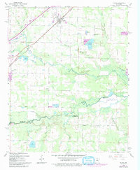 Download a high-resolution, GPS-compatible USGS topo map for Mc Rae, AR (1993 edition)