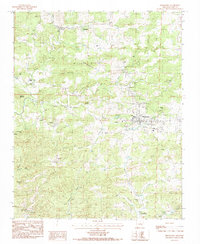 Download a high-resolution, GPS-compatible USGS topo map for Melbourne, AR (1984 edition)