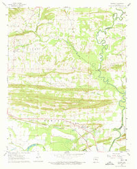 Download a high-resolution, GPS-compatible USGS topo map for Menifee, AR (1973 edition)