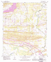 Download a high-resolution, GPS-compatible USGS topo map for Menifee, AR (1995 edition)