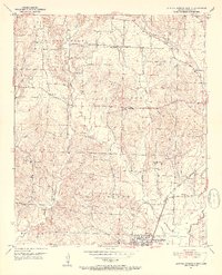 Download a high-resolution, GPS-compatible USGS topo map for Mineral Springs North, AR (1952 edition)
