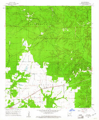preview thumbnail of historical topo map of Ashley County, AR in 1960
