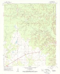 Download a high-resolution, GPS-compatible USGS topo map for Mist, AR (1961 edition)