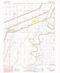 Download a high-resolution, GPS-compatible USGS topo map for Monterey, AR (1993 edition)