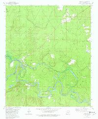 Download a high-resolution, GPS-compatible USGS topo map for Moro Bay, AR (1981 edition)