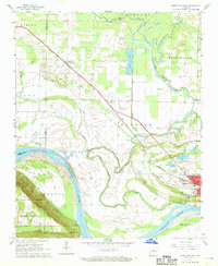 Download a high-resolution, GPS-compatible USGS topo map for Morrilton West, AR (1968 edition)