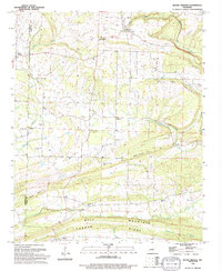 Download a high-resolution, GPS-compatible USGS topo map for Mount Vernon, AR (1994 edition)
