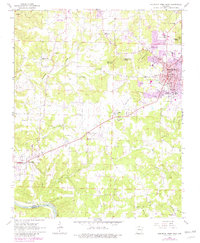 Download a high-resolution, GPS-compatible USGS topo map for Mountain Home West, AR (1982 edition)