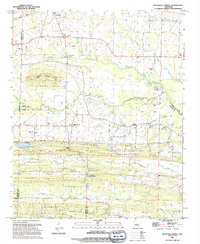 Download a high-resolution, GPS-compatible USGS topo map for Mountain Springs, AR (1994 edition)