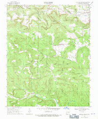 Download a high-resolution, GPS-compatible USGS topo map for Mountain View SW, AR (1971 edition)