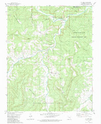 Download a high-resolution, GPS-compatible USGS topo map for Mt Judea, AR (1984 edition)
