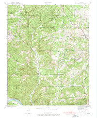Download a high-resolution, GPS-compatible USGS topo map for Mt Pleasant, AR (1974 edition)