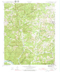 Download a high-resolution, GPS-compatible USGS topo map for Mt Pleasant, AR (1979 edition)
