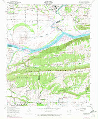 Download a high-resolution, GPS-compatible USGS topo map for Mulberry, AR (1972 edition)
