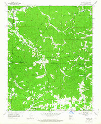 Download a high-resolution, GPS-compatible USGS topo map for Mundell, AR (1964 edition)