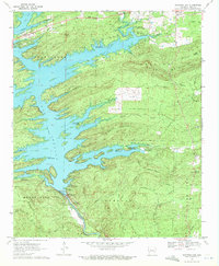 Download a high-resolution, GPS-compatible USGS topo map for Narrows Dam, AR (1972 edition)
