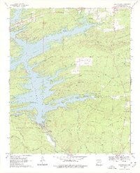 Download a high-resolution, GPS-compatible USGS topo map for Narrows Dam, AR (1977 edition)