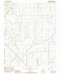 Download a high-resolution, GPS-compatible USGS topo map for Needham, AR (1984 edition)