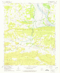 Download a high-resolution, GPS-compatible USGS topo map for New Blaine, AR (1975 edition)