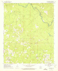 Download a high-resolution, GPS-compatible USGS topo map for New Edinburg, AR (1972 edition)