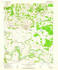 Download a high-resolution, GPS-compatible USGS topo map for Newark, AR (1963 edition)