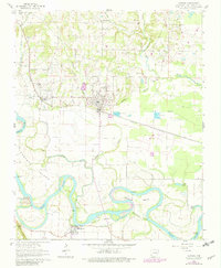 Download a high-resolution, GPS-compatible USGS topo map for Newark, AR (1982 edition)