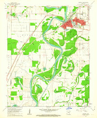 Download a high-resolution, GPS-compatible USGS topo map for Newport, AR (1963 edition)