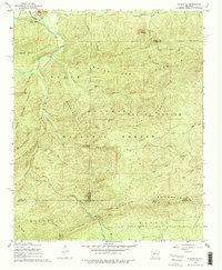 Download a high-resolution, GPS-compatible USGS topo map for Nimrod SE, AR (1978 edition)