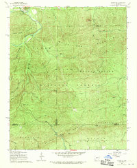 Download a high-resolution, GPS-compatible USGS topo map for Nimrod SE, AR (1970 edition)