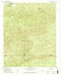 Download a high-resolution, GPS-compatible USGS topo map for Nimrod SE, AR (1968 edition)