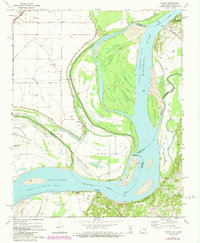 Download a high-resolution, GPS-compatible USGS topo map for Nodena, AR (1984 edition)