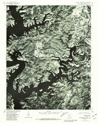 Download a high-resolution, GPS-compatible USGS topo map for Norfork Dam North, AR (1981 edition)