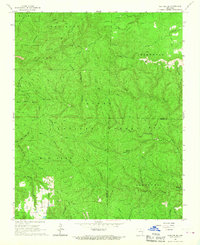 Download a high-resolution, GPS-compatible USGS topo map for Norfork SE, AR (1967 edition)