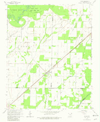Download a high-resolution, GPS-compatible USGS topo map for OKean, AR (1981 edition)