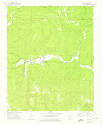 Download a high-resolution, GPS-compatible USGS topo map for Oark, AR (1976 edition)