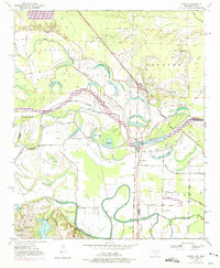 Download a high-resolution, GPS-compatible USGS topo map for Ogden, AR (1975 edition)